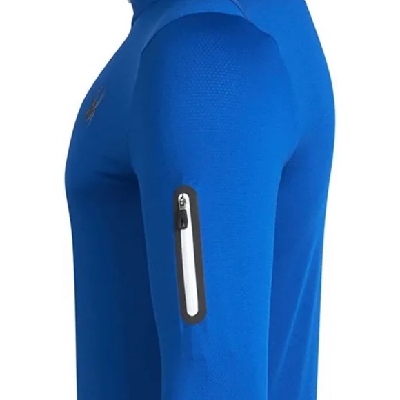 NWT | Spyder Active Performance 1/4 Zip Baselayer ~ SPM103R1D - Picture 4 of 10